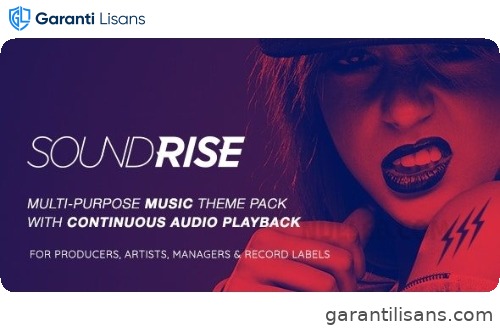 SoundRise – Artists, Producers and Record Labels WordPress Theme