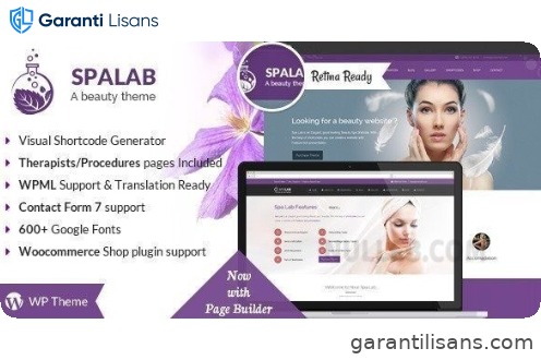 Spa Lab | Beauty Salon WordPress Theme