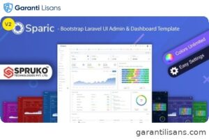 Sparic – Laravel Admin dashboard Template