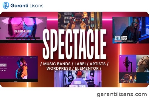 Spectacle – Music WordPress Theme