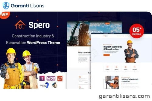 Spero – Construction Industry WordPress Theme