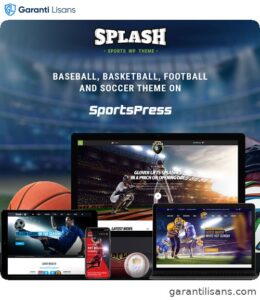 Splash Sport – WordPress Sports Theme for Basketball, Football, Soccer and Baseball Clubs