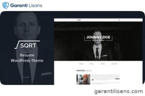Squareroot – WordPress Resume Theme