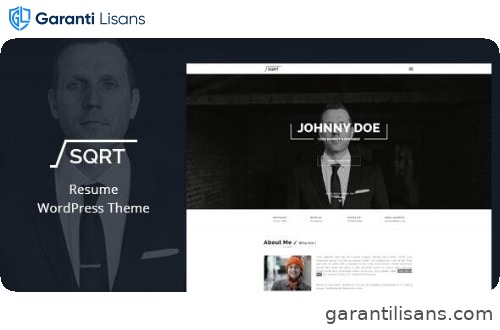 Squareroot – WordPress Resume Theme