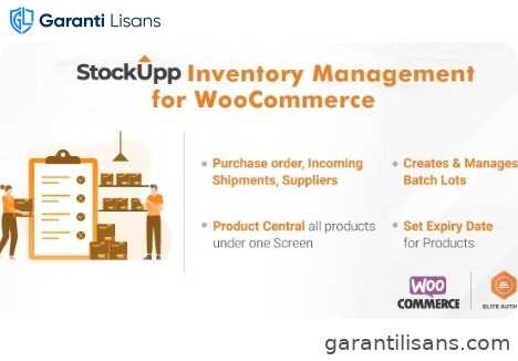 StockUpp Inventory Management for WooCommerce