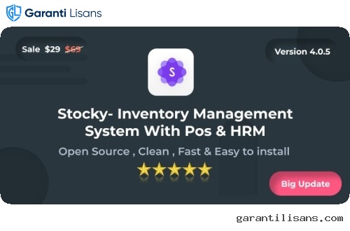 Stocky – POS with Inventory Management & HRM