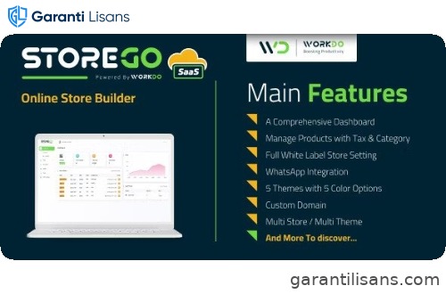 StoreGo SaaS – Online Store Builder