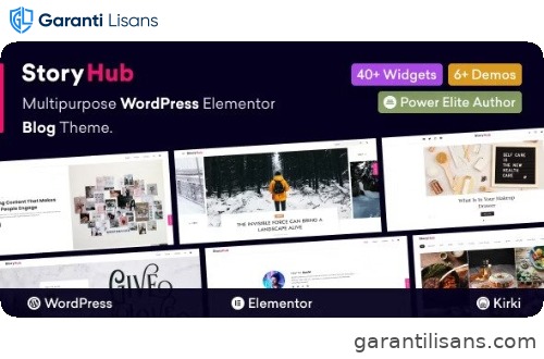 StoryHub – Multipurpose WordPress Elementor Blog Theme