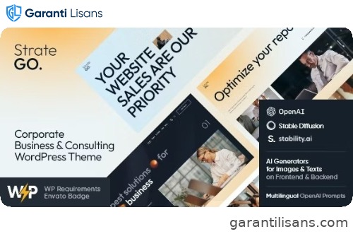 Stratego – Corporate Business & Consulting WordPress Theme