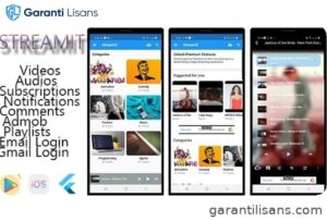 StreamIt – Audio & Video Streaming App for Android and IOS platforms.