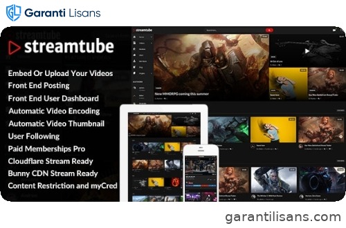 StreamTube – Video Streaming WordPress Theme