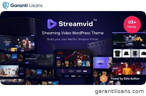 StreamVid – Streaming Video WordPress Theme