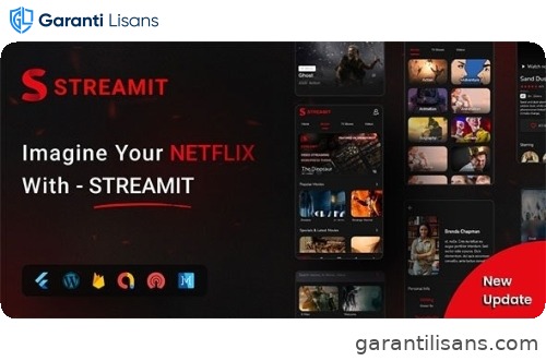 Streamit – Movie, TV Show, Video Streaming Flutter App With WordPress Backend