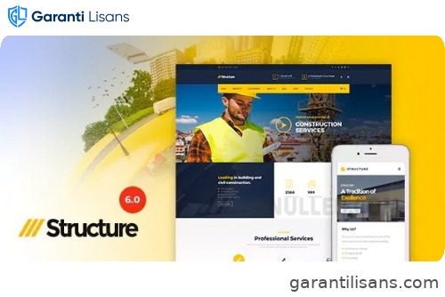 Structure – Construction Industrial Factory WordPress Theme