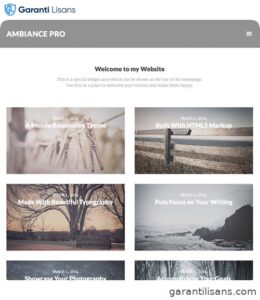 StudioPress Ambiance Pro Genesis WordPress Theme