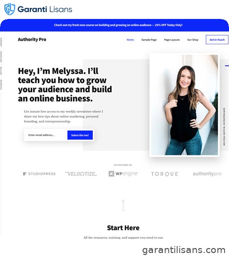 StudioPress Authority Pro Genesis WordPress Theme