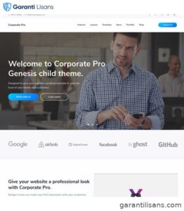 StudioPress Corporate Pro Genesis WordPress Theme