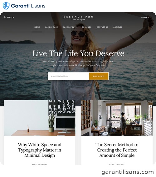 StudioPress Essence Pro Genesis WordPress Theme