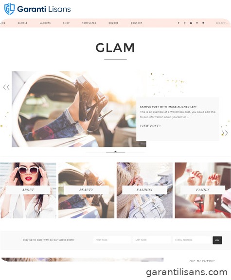 StudioPress Glam Pro Genesis WordPress Theme