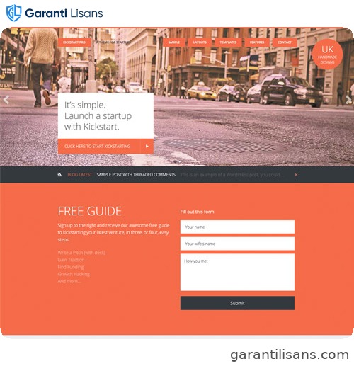 StudioPress Kickstart Pro Genesis WordPress Theme
