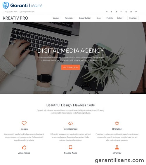 StudioPress Kreativ Pro Genesis WordPress Theme
