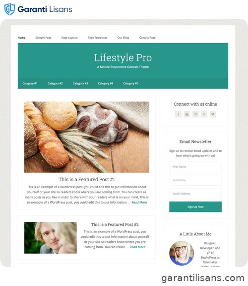 StudioPress Lifestyle Pro Genesis WordPress Theme