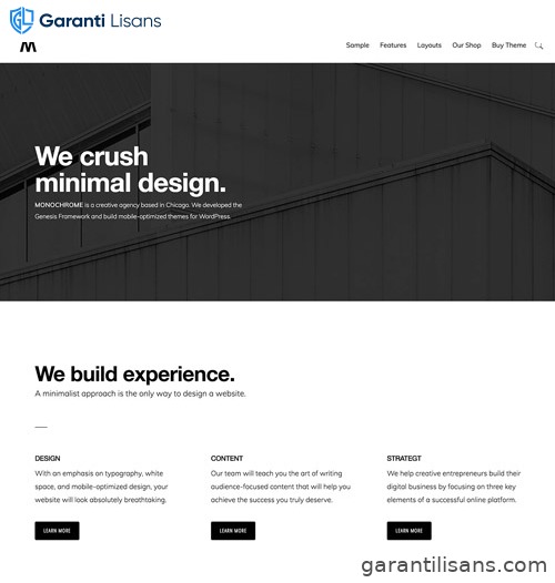 StudioPress Monochrome Pro Genesis WordPress Theme