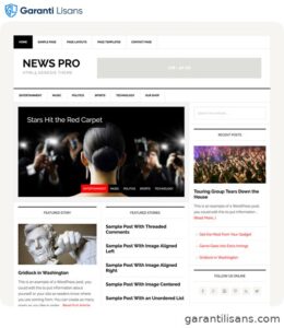 StudioPress News Pro Genesis WordPress Theme