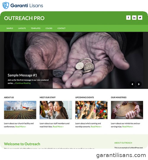 StudioPress Outreach Pro Genesis WordPress Theme