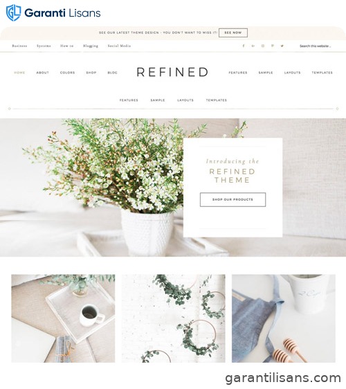 StudioPress Refined Pro Genesis WordPress Theme