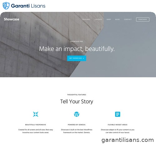 StudioPress Showcase Pro Genesis WordPress Theme