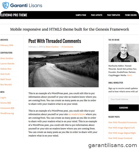 StudioPress eleven40 Pro Genesis WordPress Theme