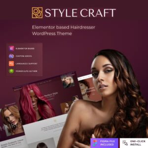 Style Craft – Hairdresser & Hair Salon WordPress Theme