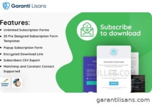 Subscribe to Download – An advanced subscription plugin for WordPress