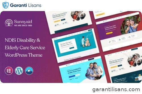 Sunnyaid – NDIS Disability & Elderly Care Service WordPress Theme