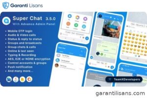 Super Chat – Android Chatting App with Group Chats and Voice/Video Calls – Whatsapp Clone