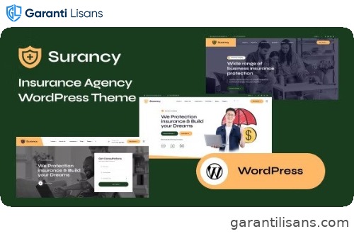 Surancy – Insurance Agency WordPress Theme