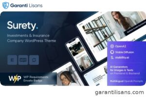 Surety – Finance WordPress Theme