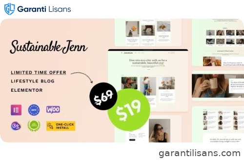 Sustainable Jenn – Eco Lifestyle Blog WordPress Theme