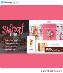 Sweet Dessert | Candy Shop & Cafe WordPress Theme