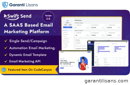 Swift Send – Email Marketing and Campaign Management (SAAS Based)