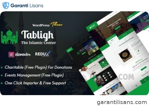Tabligh – Islamic Institute & Mosque WordPress Theme + RTL