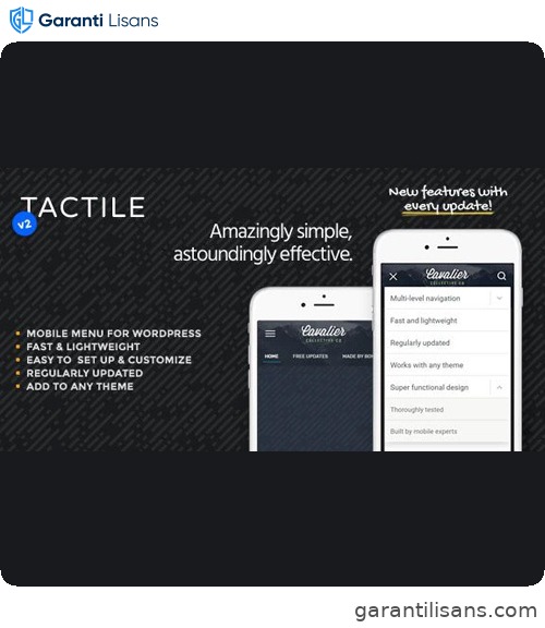 Tactile: WordPress Mobile Menu