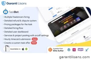 Taskbot – A Freelancer Marketplace WordPress Plugin