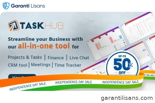 Project Management, Finance, CRM Tool – Taskhub