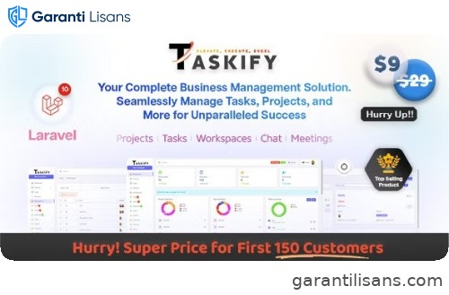 Taskify – Project Management – Task Management & Productivity Tool