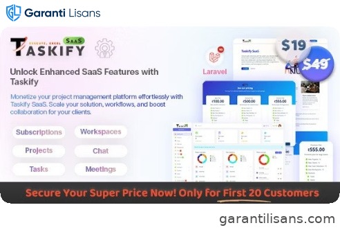 Taskify SaaS – Project Management System in Laravel