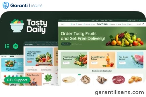 Tasty Daily – Grocery Store & Food WooCommerce Theme