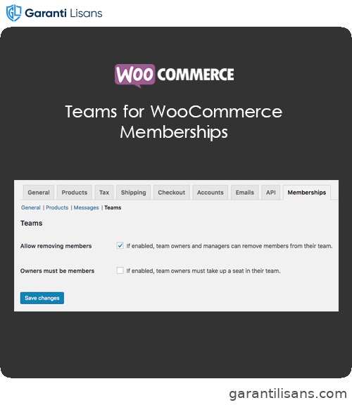 Teams for WooCommerce Memberships