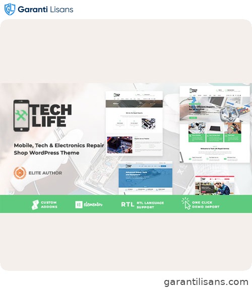 TechLife – Mobile, Tech & Electronics Repair Shop WordPress Theme